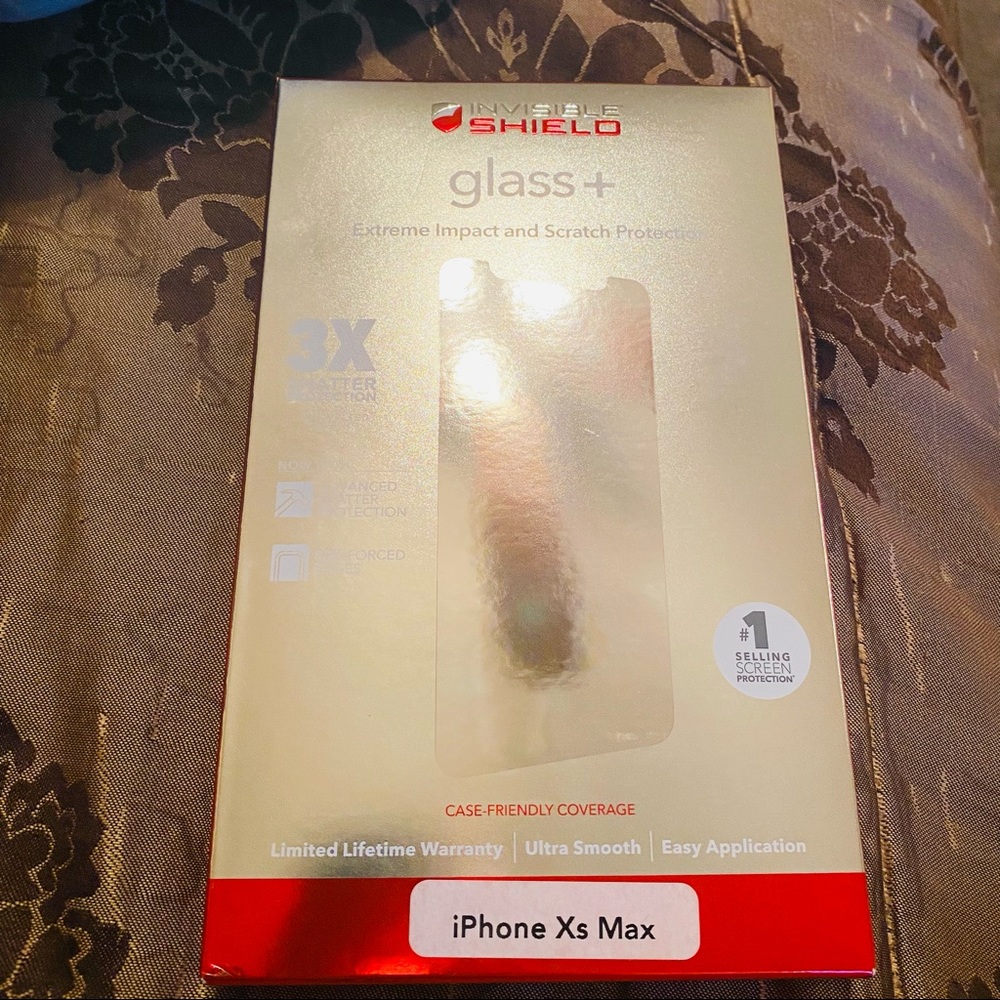 Zagg Invisible shield glass+ IPhone XS Max